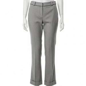 Liz Claiborne Audra Trousers Womens Size 6 Career Office Cuffed Timeless Chic
